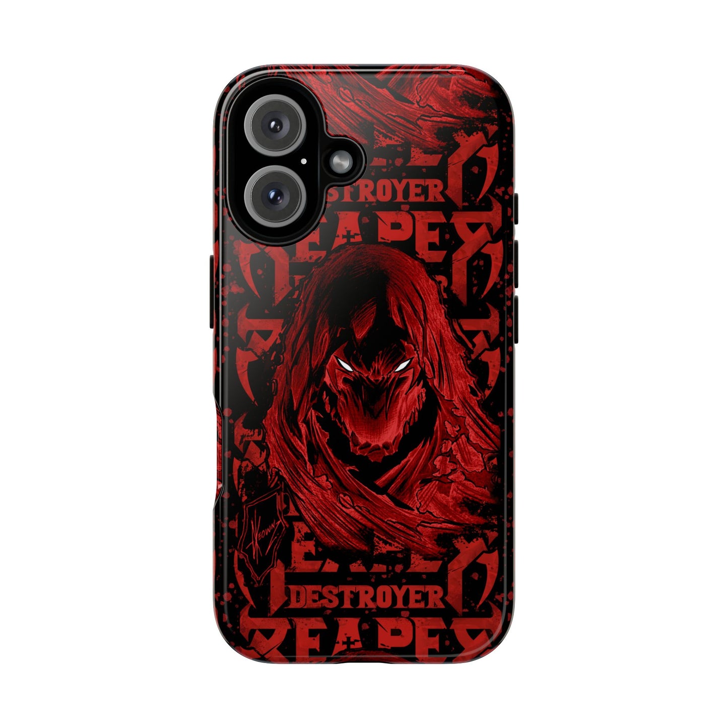 Reaper Destroyer Blood iPhone Case