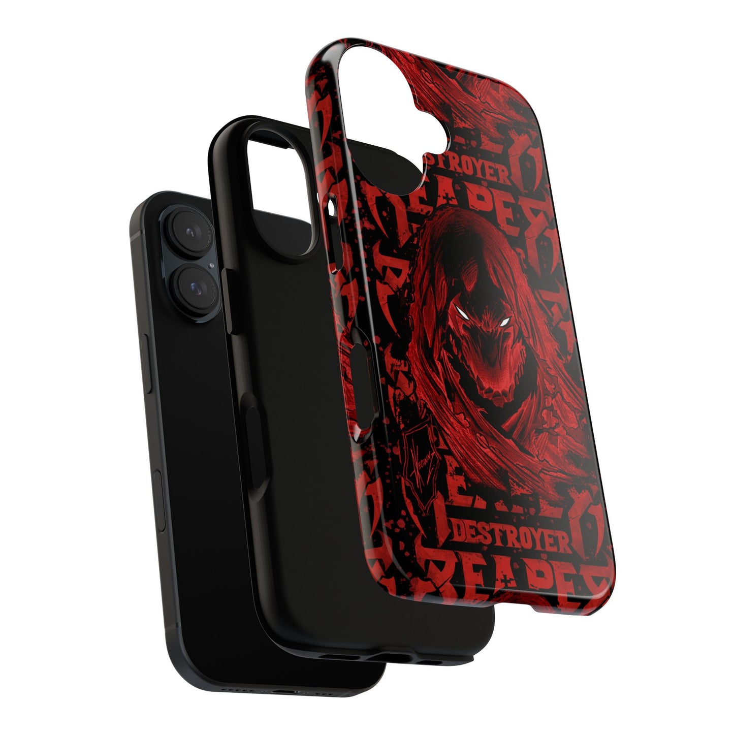 Reaper Destroyer Blood iPhone Case