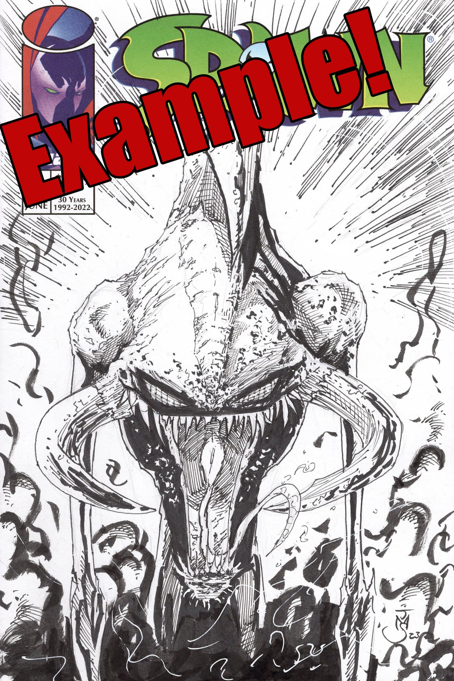 Sketch Cover Commission