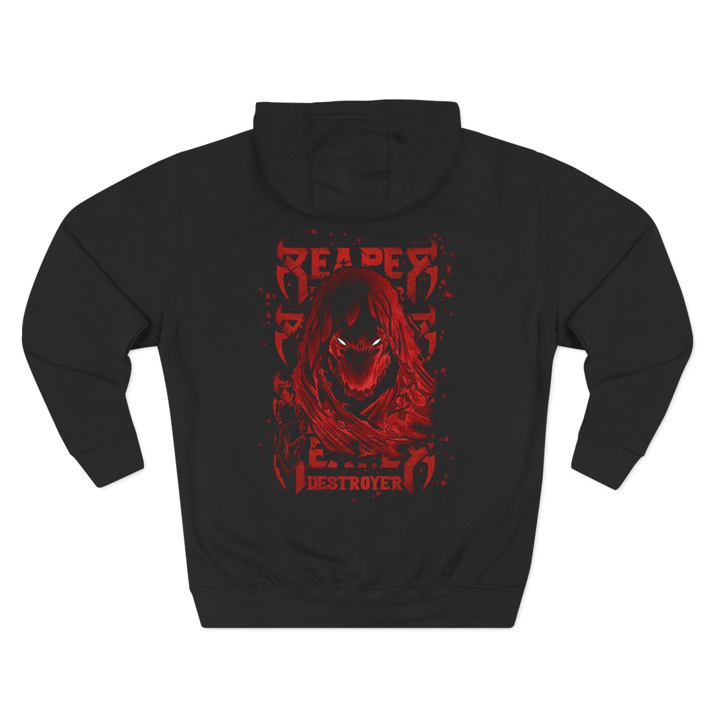 Reaper Destroyer Gothic Graphic Hoodie