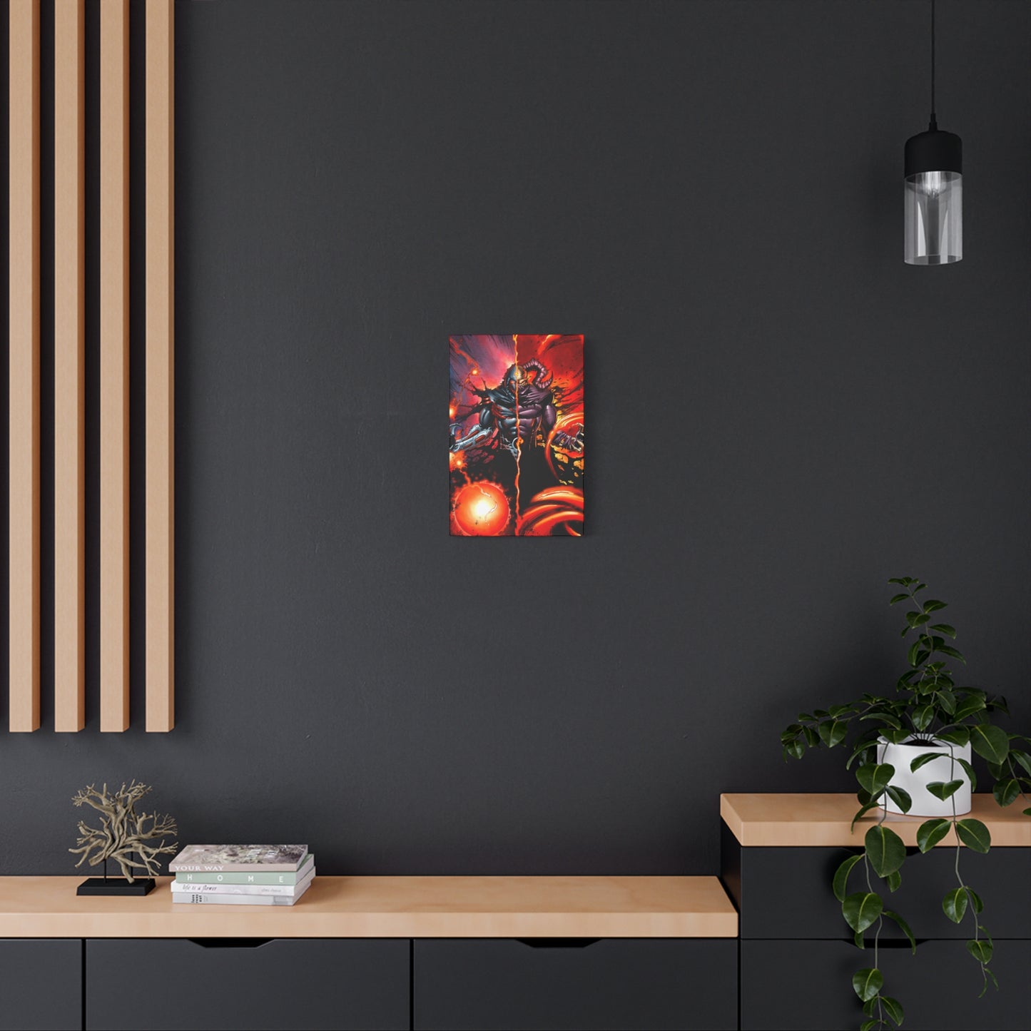 Reaper Destroyer Apophis Matte Canvas Print