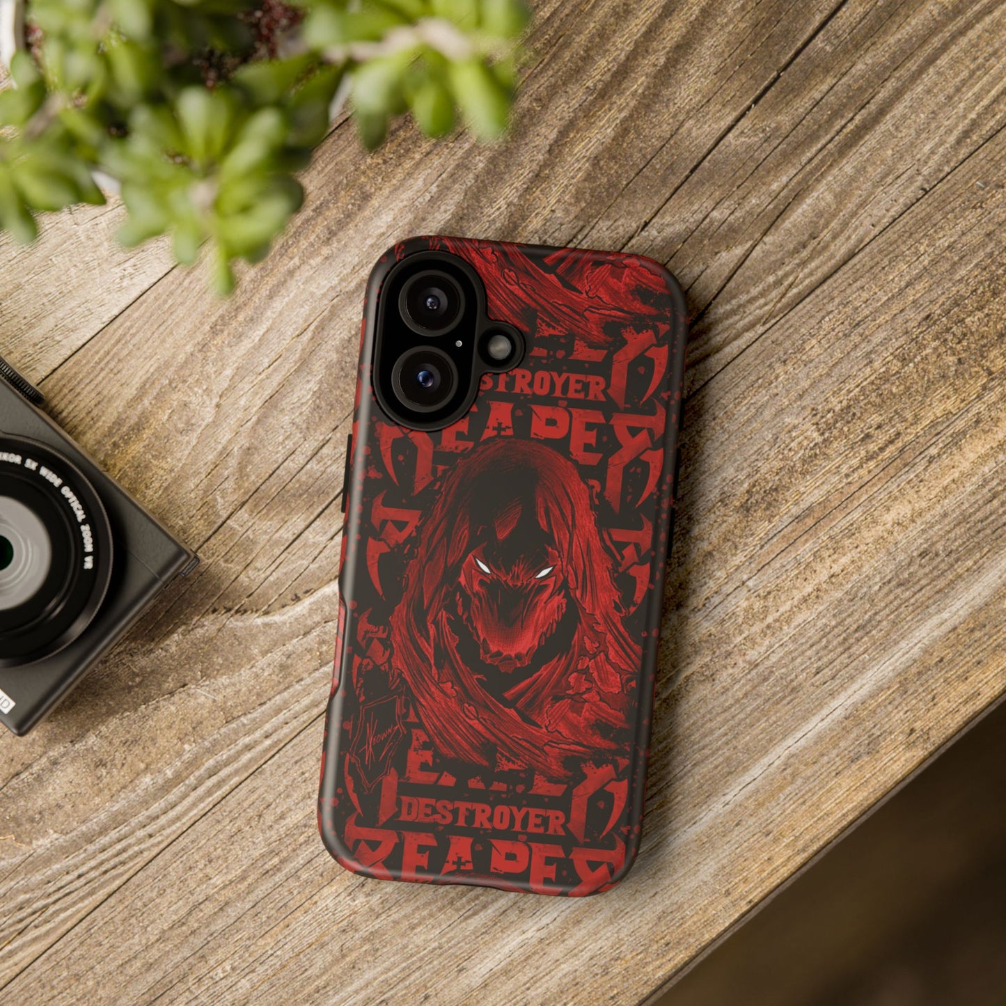 Reaper Destroyer Blood iPhone Case