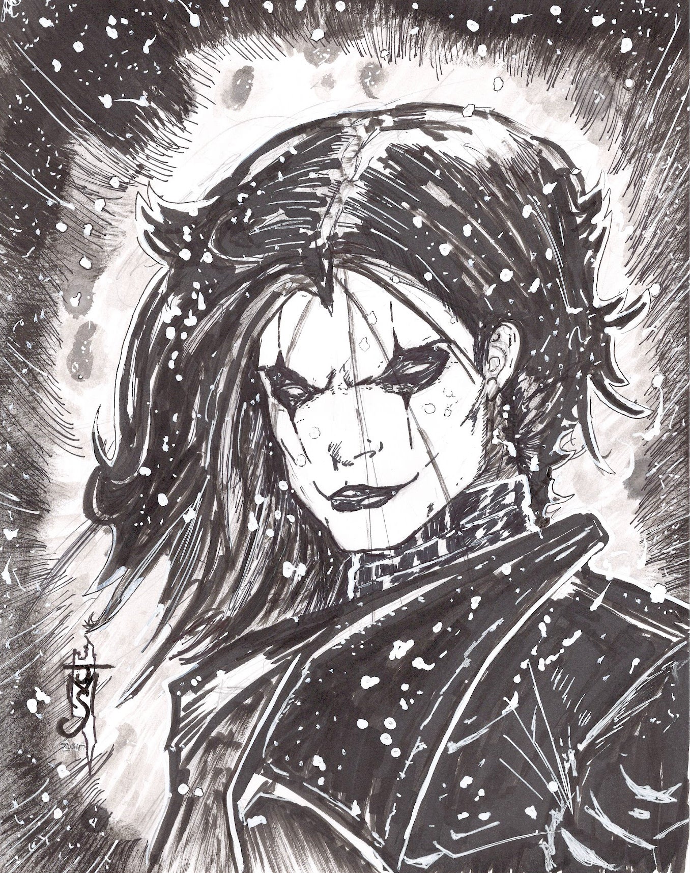 The Crow 9x12