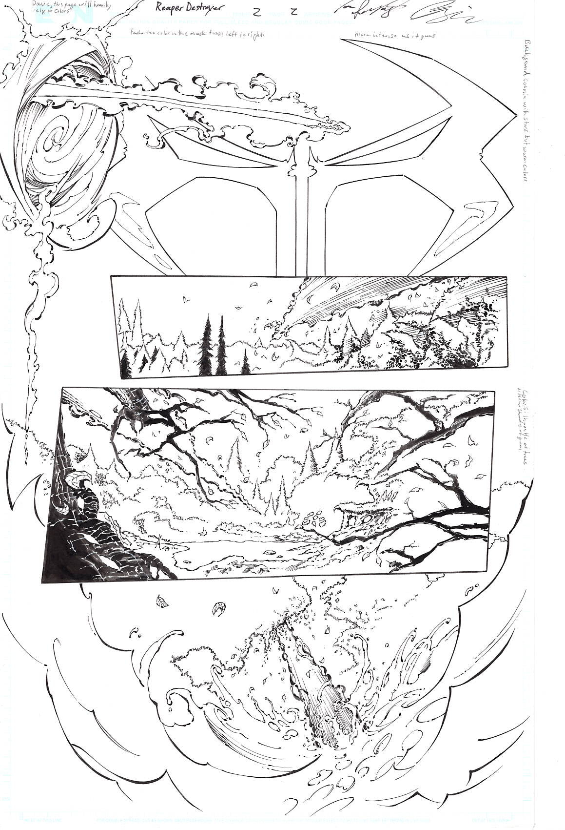 Original Art Pages