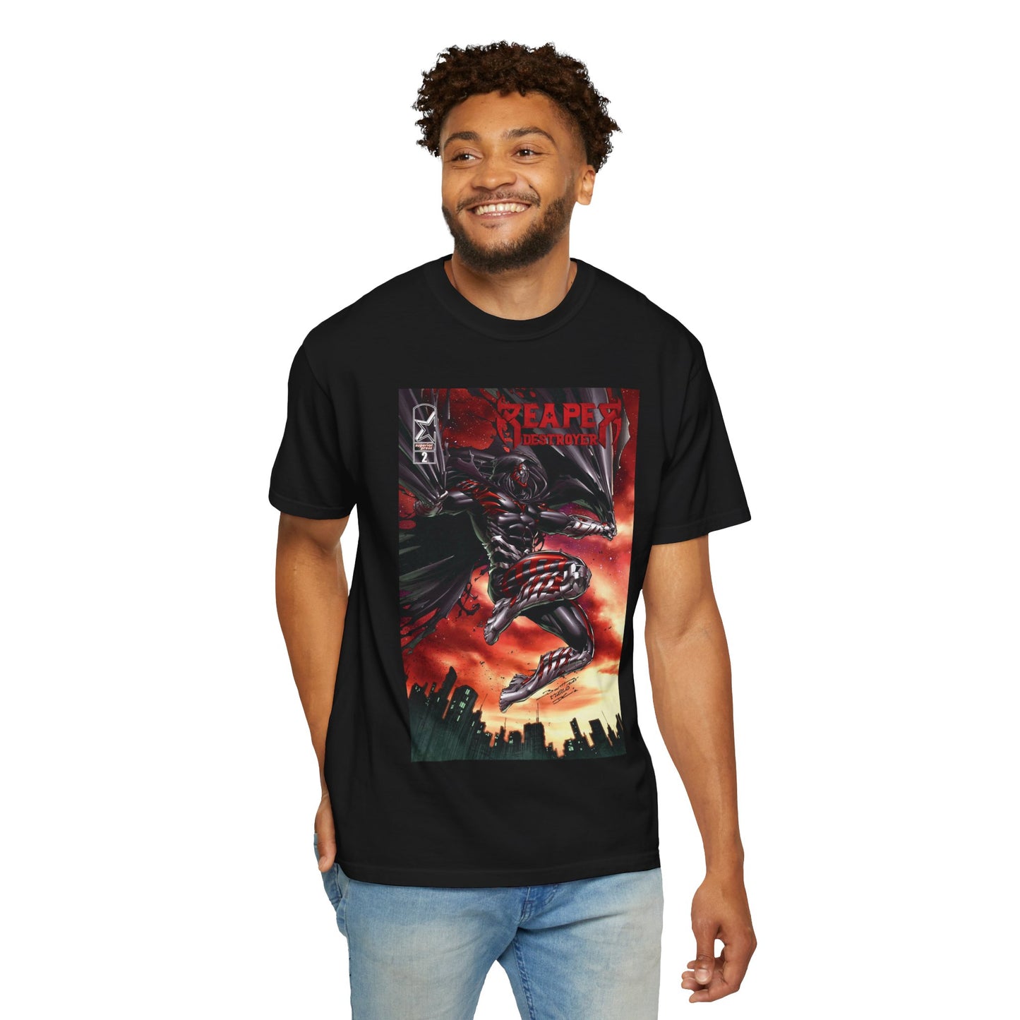 Reaper Destroyer Issue 2 Cover Graphic T-Shirt