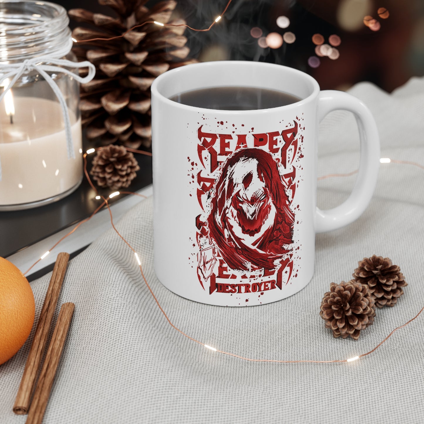 Bloody Red Reaper Destroyer Mug