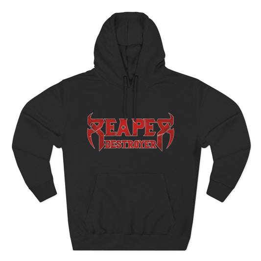 Reaper Destroyer Gothic Graphic Hoodie