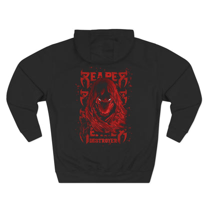 Reaper Destroyer Gothic Graphic Hoodie