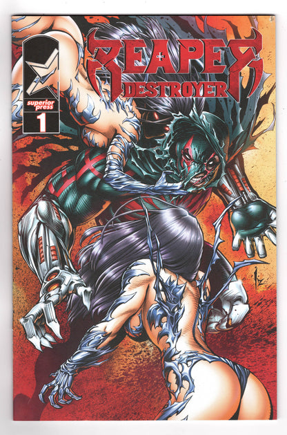 Reaper Destroyer issue 1 Izik Bell Cover (1st Printing)