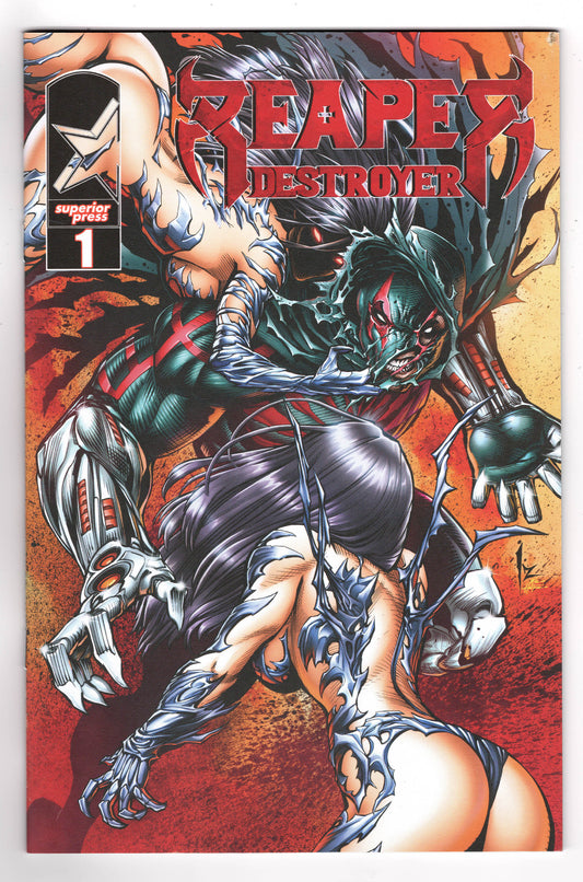Reaper Destroyer issue 1 Izik Bell Cover (1st Printing)