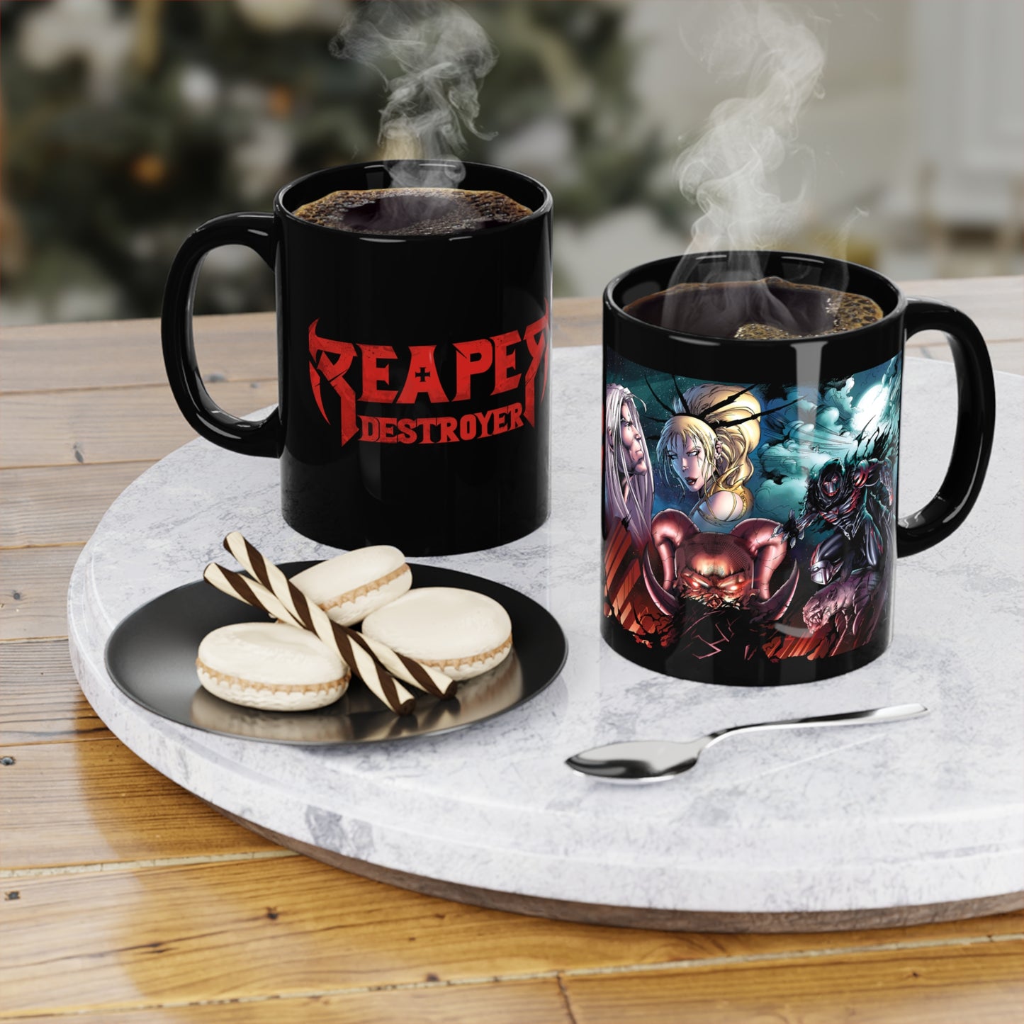 Reaper Destroyer Gothic Coffee Mug