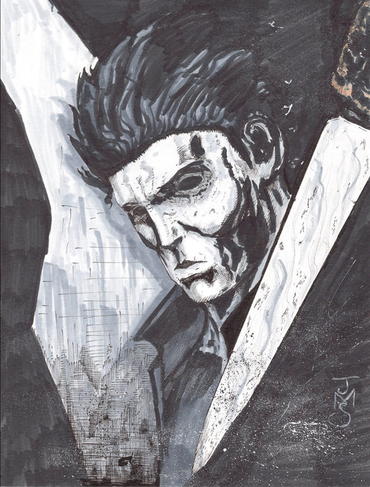 Micael Myers Copic 9x12