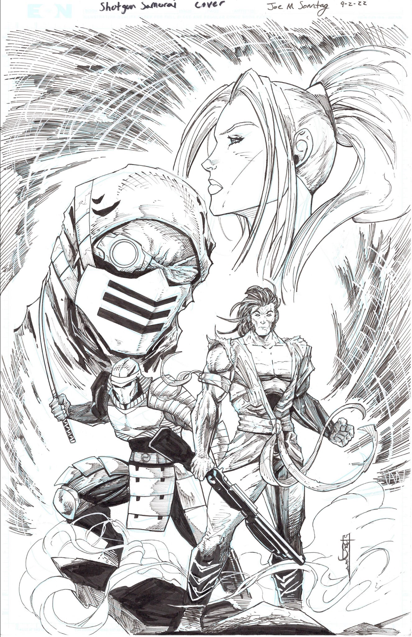 Shotgun Samurai Variant Cover