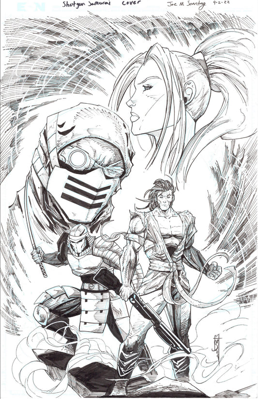 Shotgun Samurai Variant Cover
