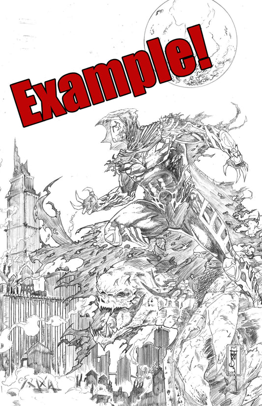 11x17 Pencil Commission (not for covers)