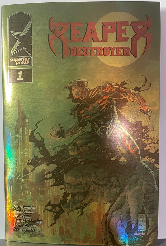 Reaper Destroyer Ashcan GOLD FOIL Cover