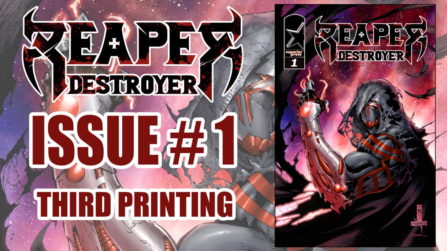 Reaper Destroyer #1 Third Printing (Color Cover Not Displayed)
