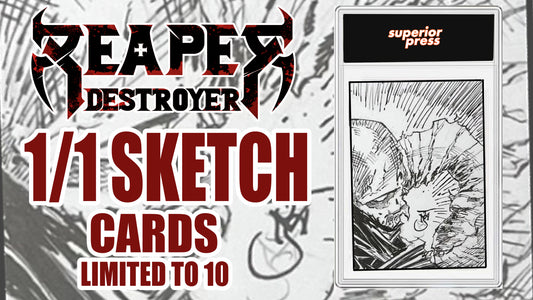 1/1 Card Slabbed Sketch Cards