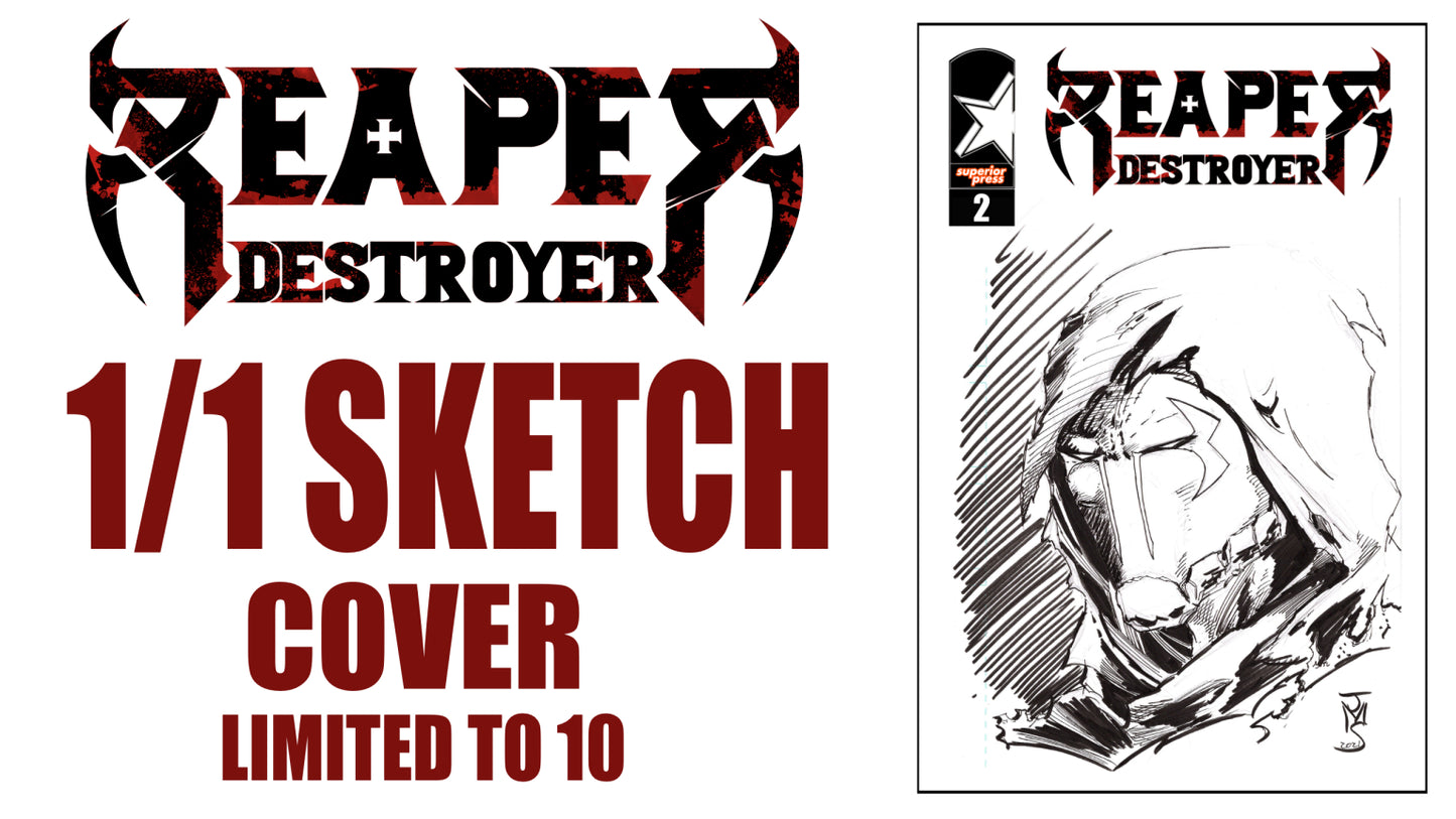 1/1 Custom Head Sketch Cover