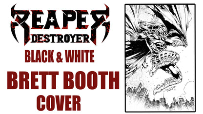 Brett Booth Black & White Virgin Cover