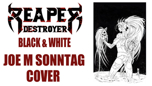 Joe M Sonntag Black & White Virgin Cover