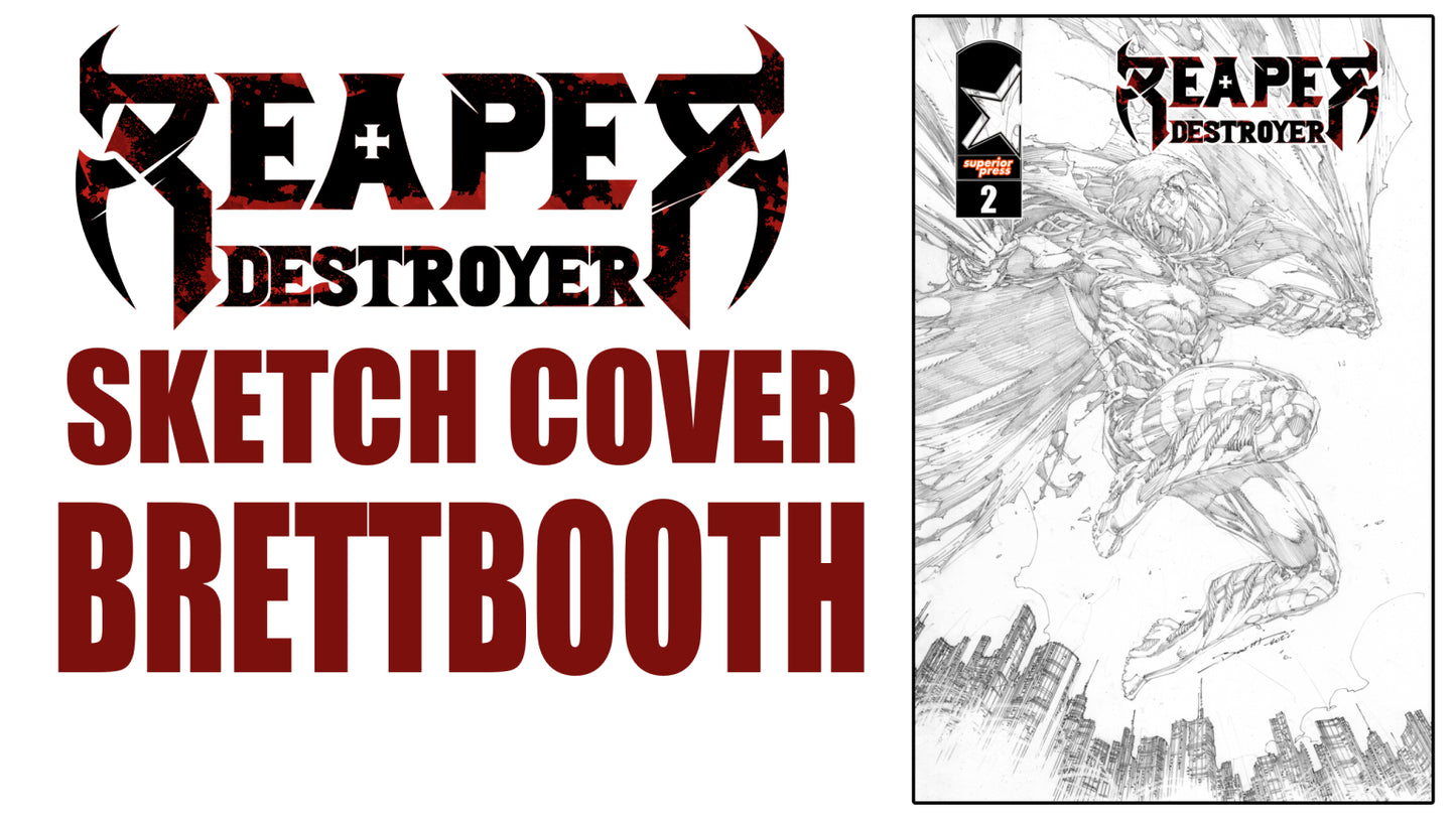 Brett Booth Sketch Cover
