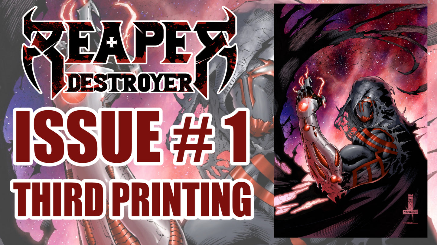 Reaper Destroyer #1 Third Printing (Color Cover Not Displayed)