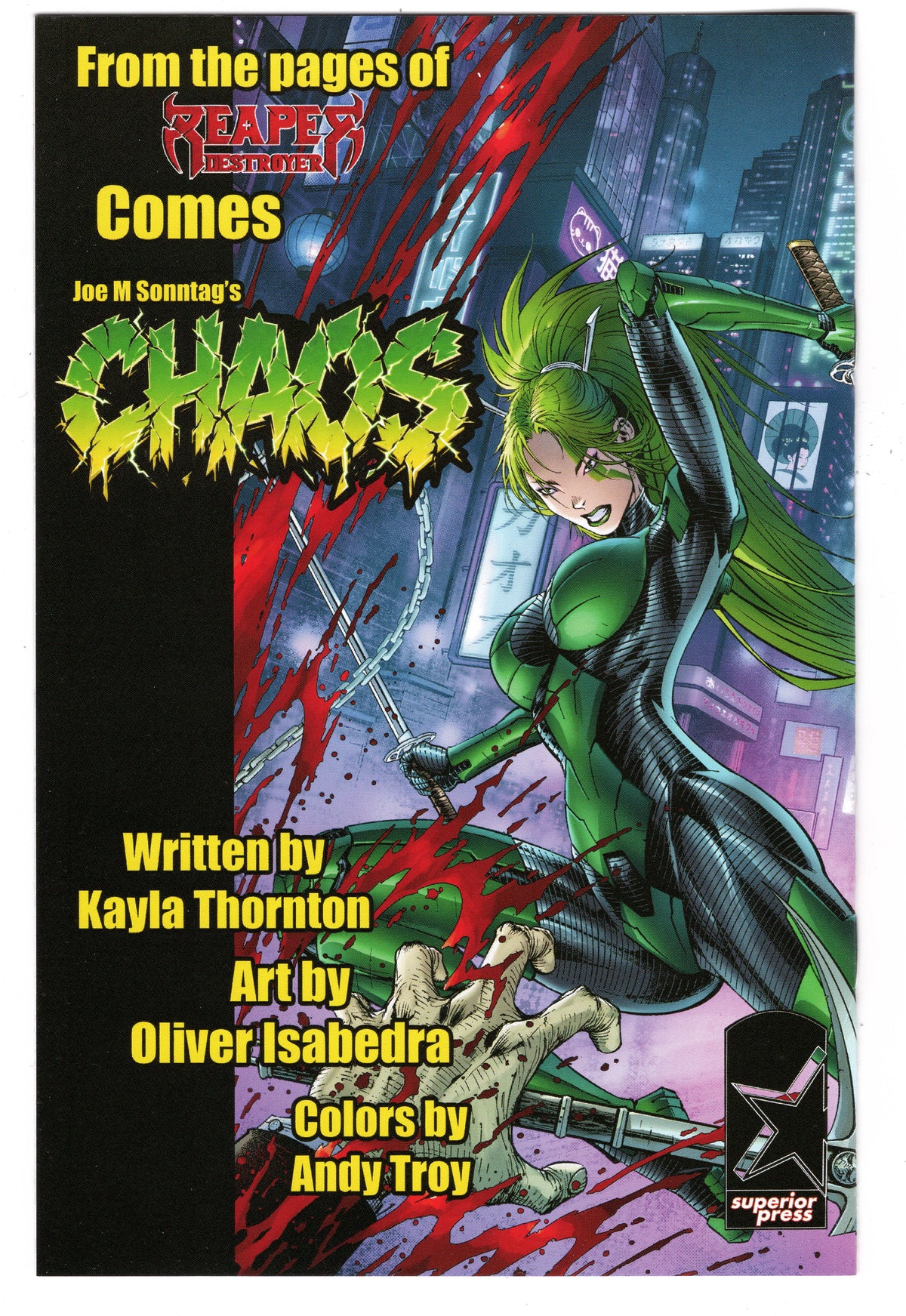 Chaos Case File Ashcan (limited print run) – Joe M Sonntag